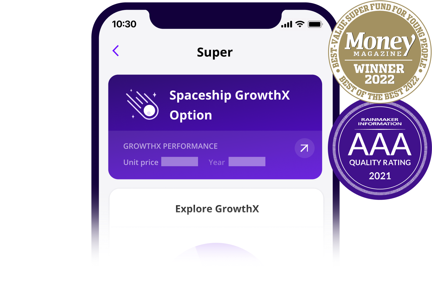 See your eligible contributions in the Spaceship app.